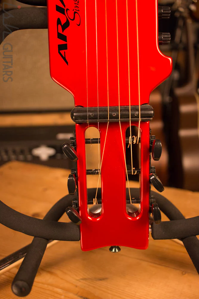 Aria Sinsonido Headless Travel Guitar Acoustic Electric - Image 4