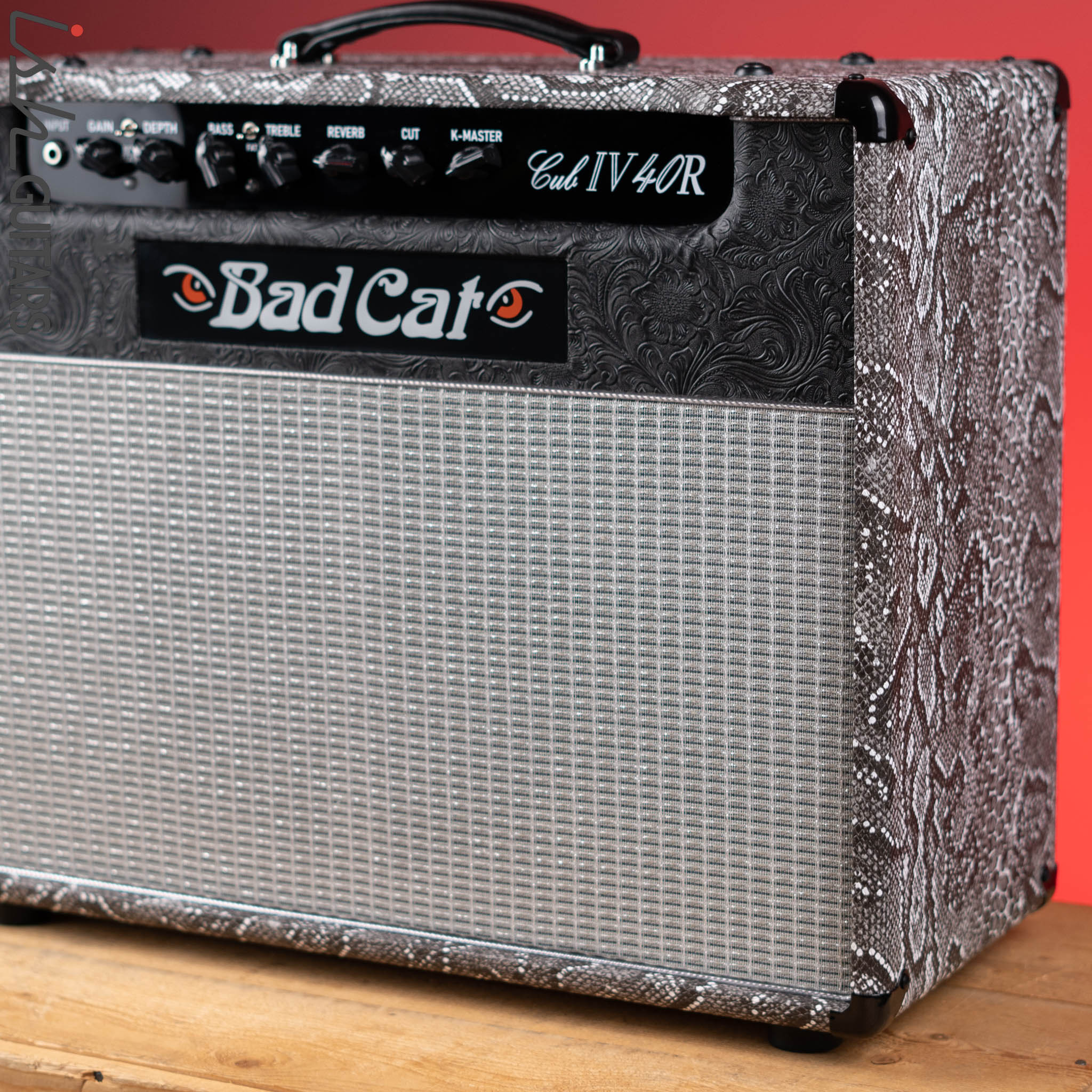 Bad Cat Cub IV 40R 40W Combo Amp Black Snakeskin Tolex - Image 3