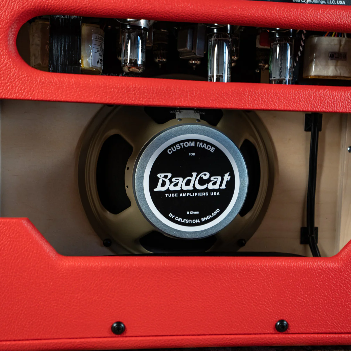 Bad Cat Hot Cat 30R Handwired Series 1x12" Combo Amp Custom Red Tolex - Image 7