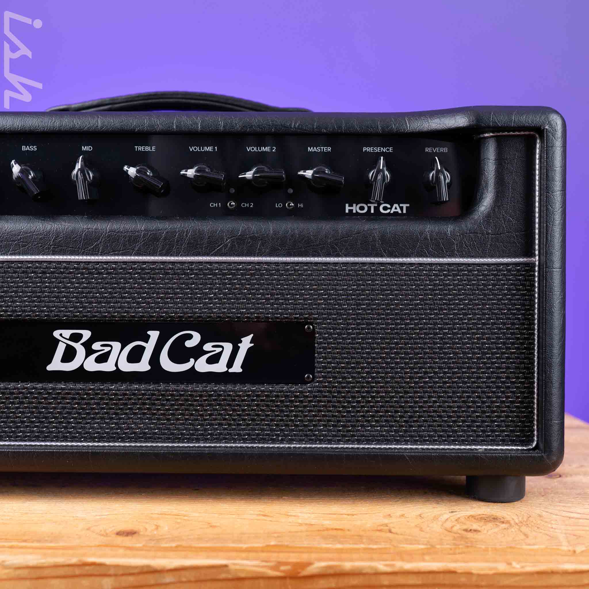 Bad Cat Hot Cat 45W Tube Guitar Amp Head Black - Image 3