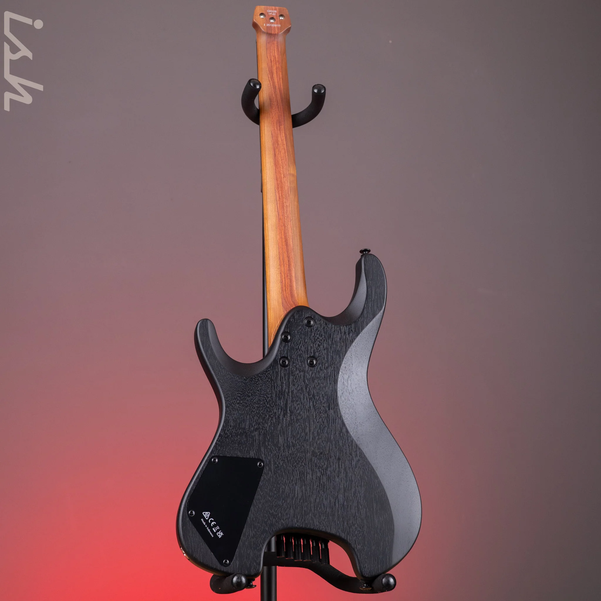 Ibanez Iron Label QX52B Electric Guitar Weathered Black - Image 8