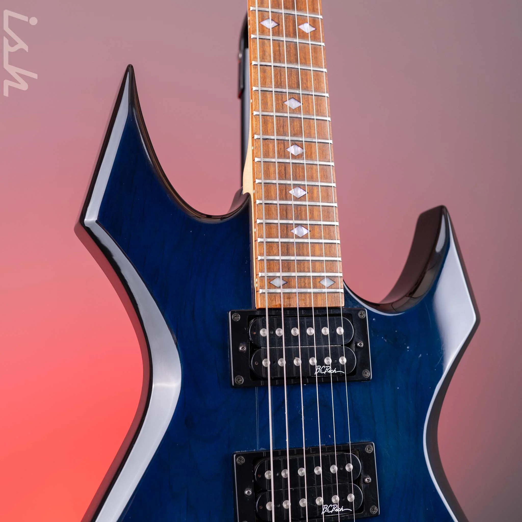BC Rich Warlock Blue - Image 3