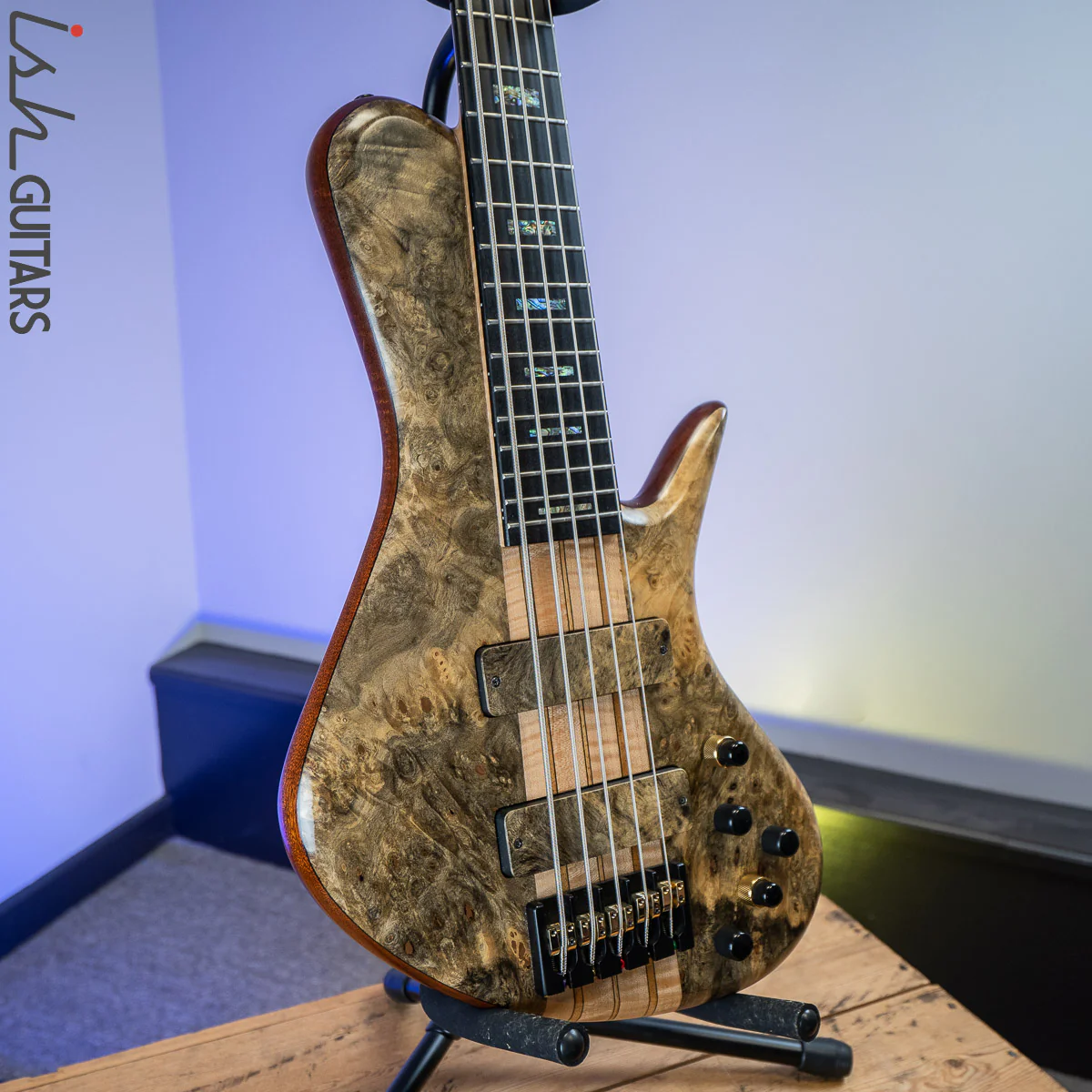 Benavente SCD #1 Buckeye Burl 5 String - Image 5