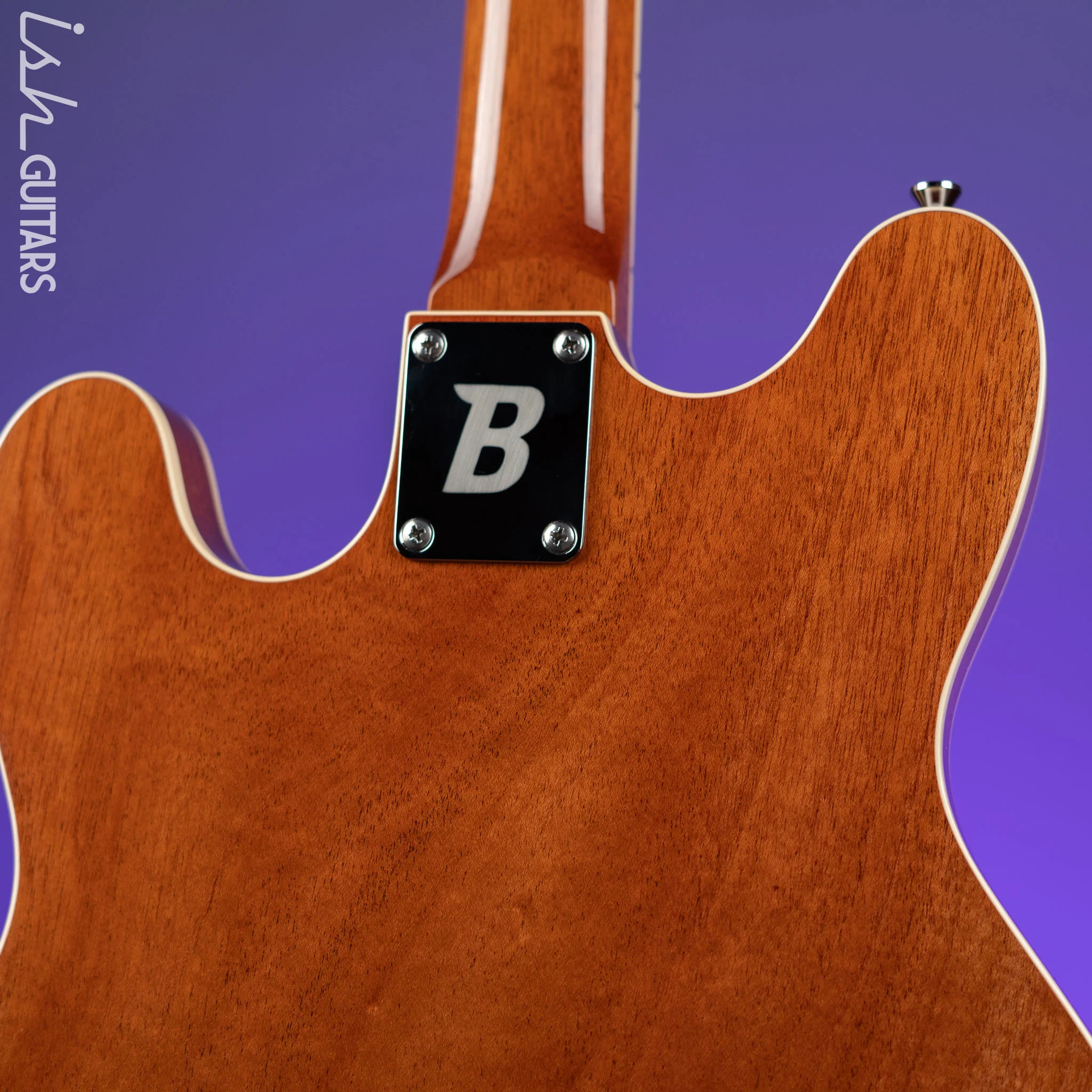 Bilt Volaré Electric Guitar Light Tobacco Burst - Image 8
