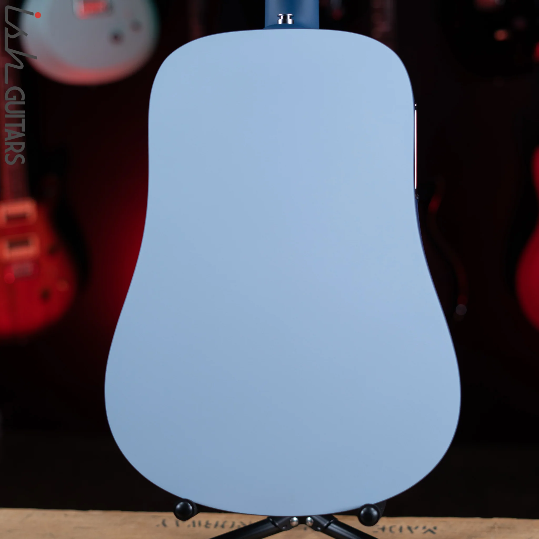 Lava Music Blue Lava Smart Acoustic Guitar Ice Blue/ Ocean Blue w/ Airflow Bag - Image 7