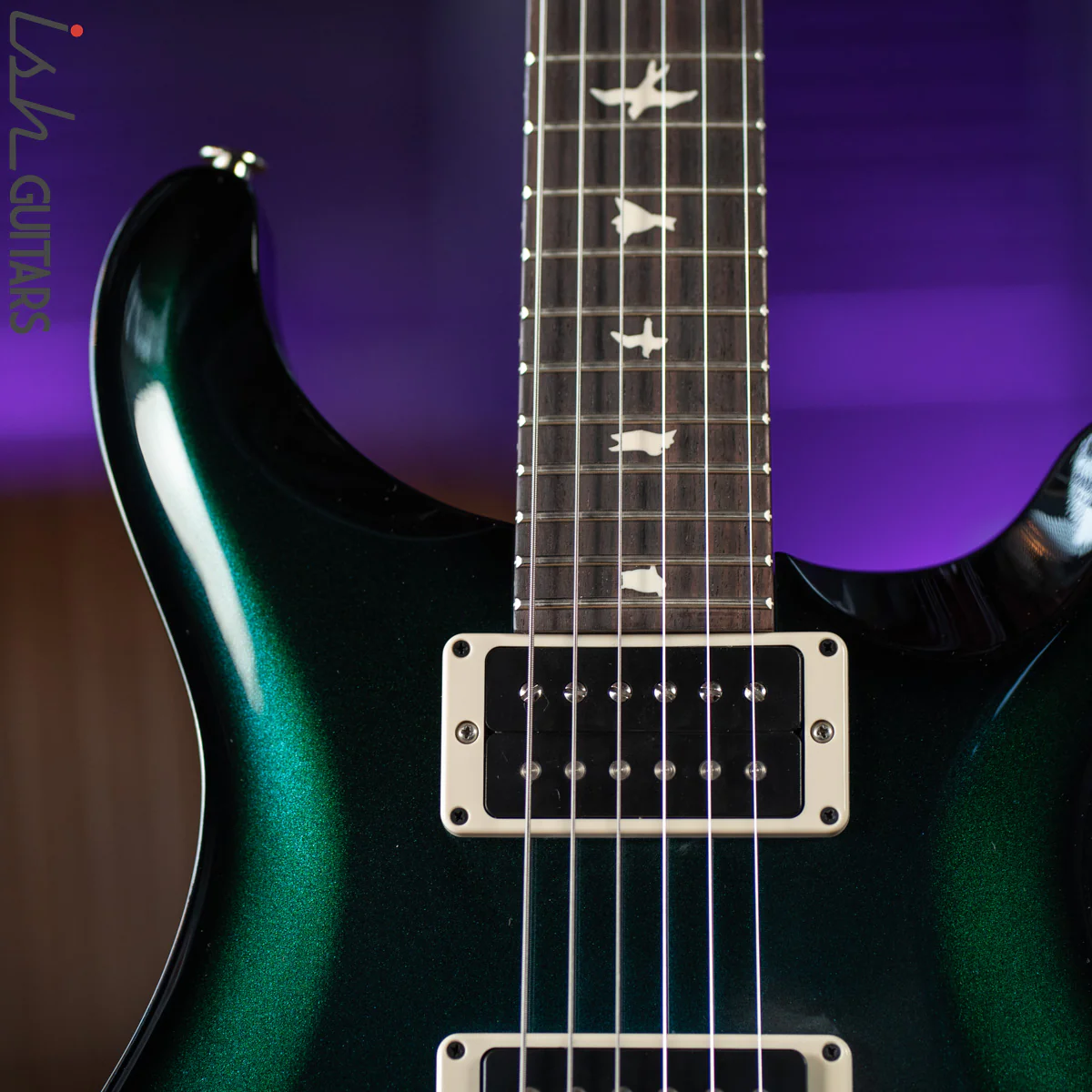 CE 24 Semi-Hollow Custom Color Forest Green Metallic - Image 3