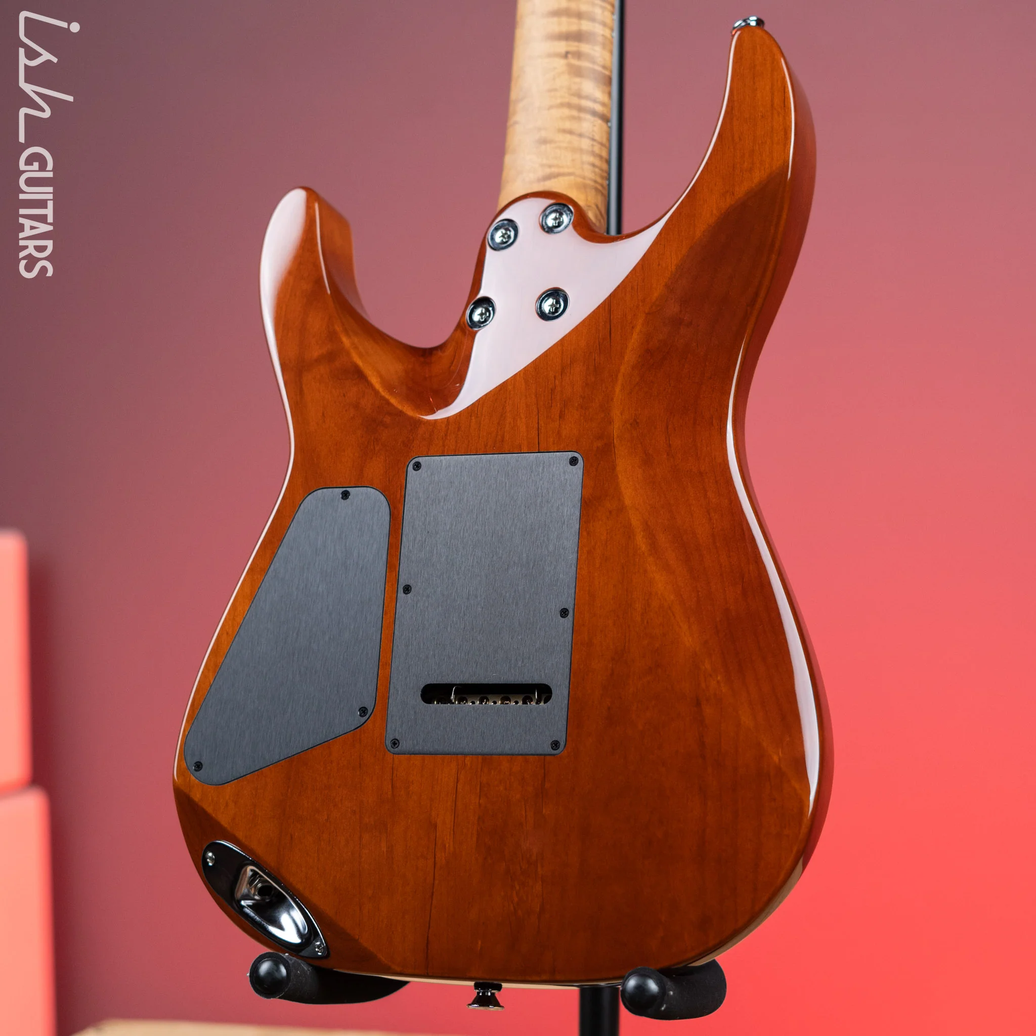 Charvel USA Select DK24 HSS 2PT CM Electric Guitar Blue Burst - Image 7