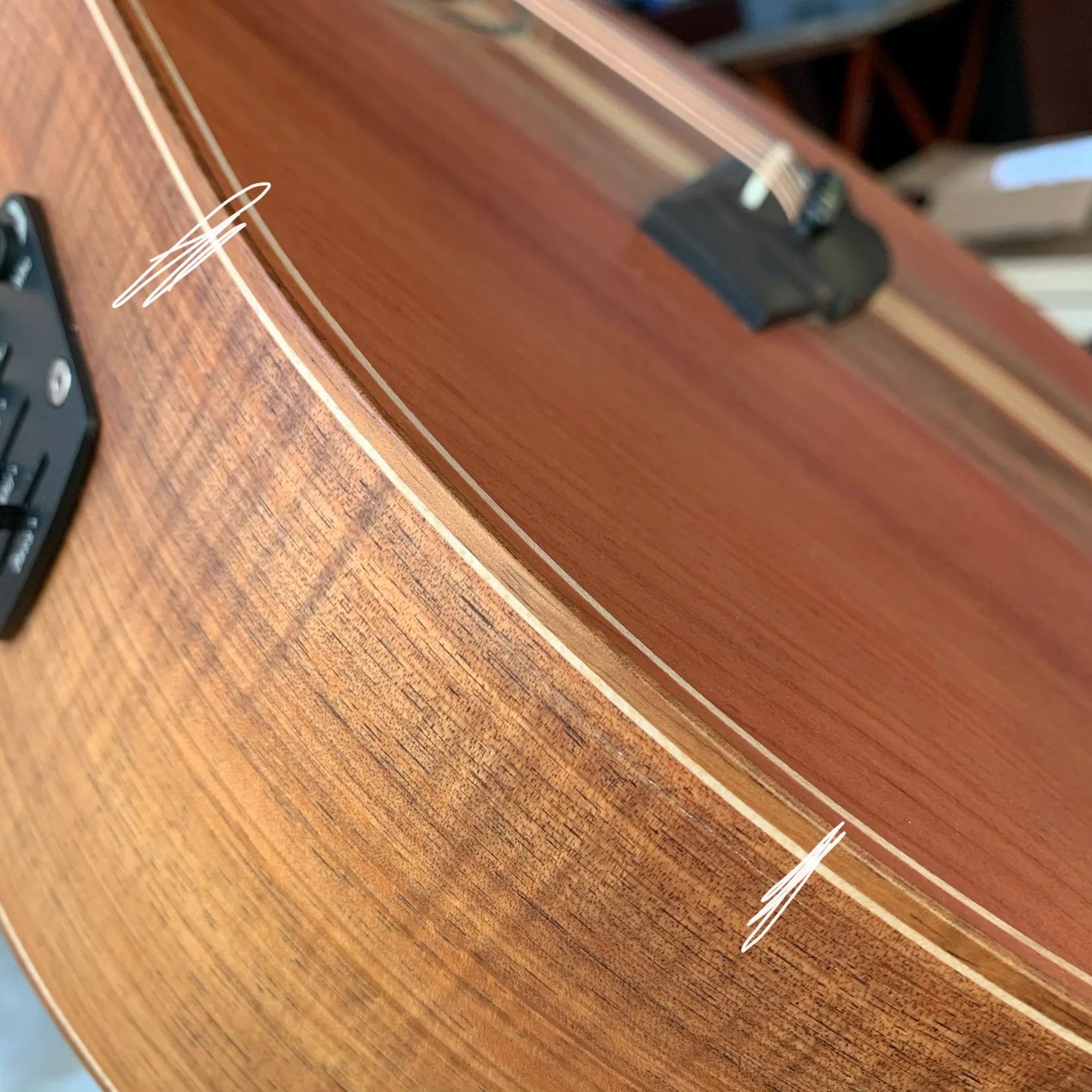 Cole Clark Angel 3 AN3EC-RDBL Redwood Top B-Stock - Image 13