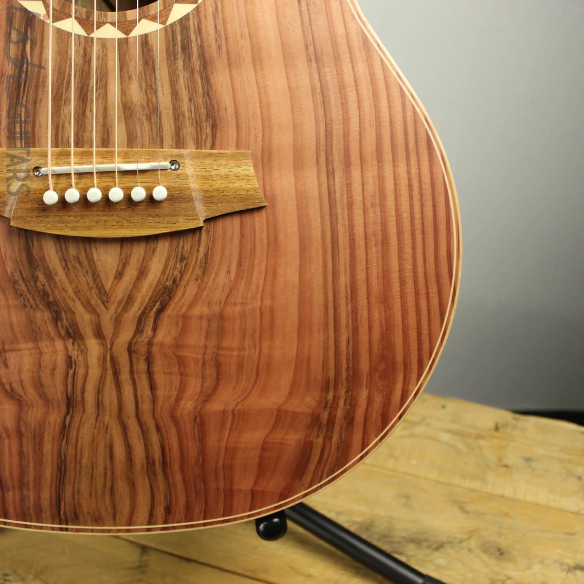 Cole Clark Angel AN2EC-RDBLSB Redwood Top w/ Blackwood Back and Sides - Image 3