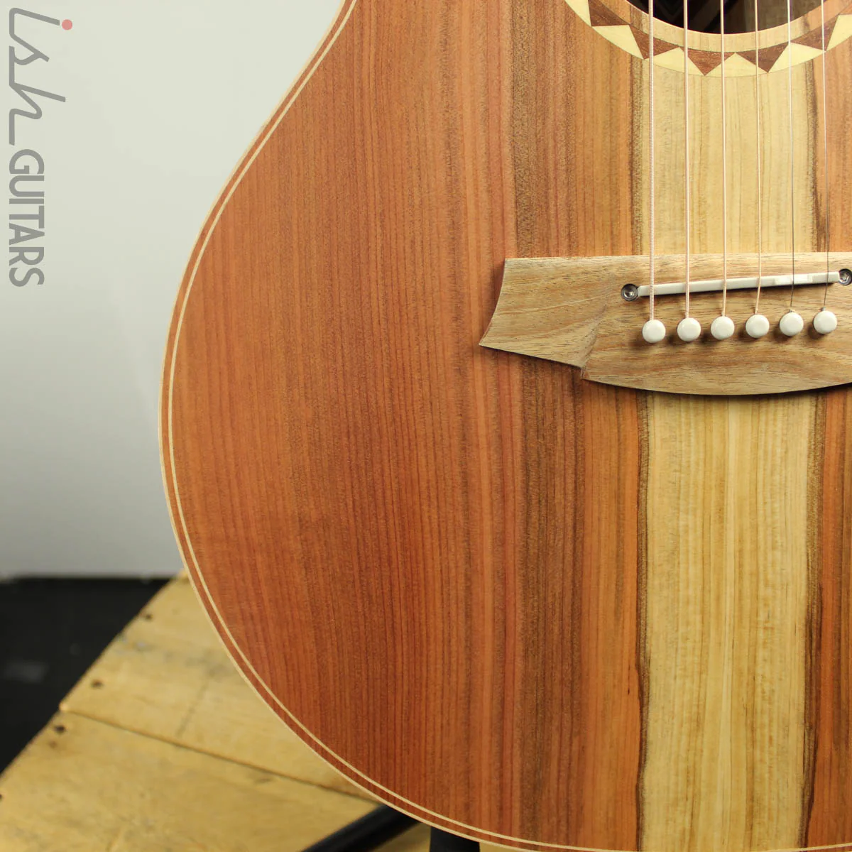 Cole Clark Angel AN2EC-RDBLSB Redwood Top w/ Blackwood Back and Sides - Image 4