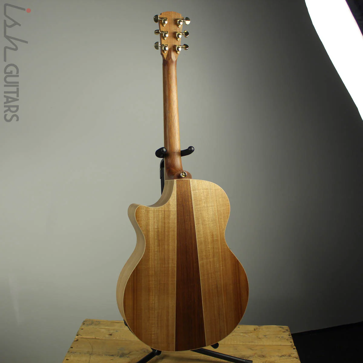 Cole Clark Angel AN2EC-RDBLSB Redwood Top w/ Blackwood Back and Sides - Image 8