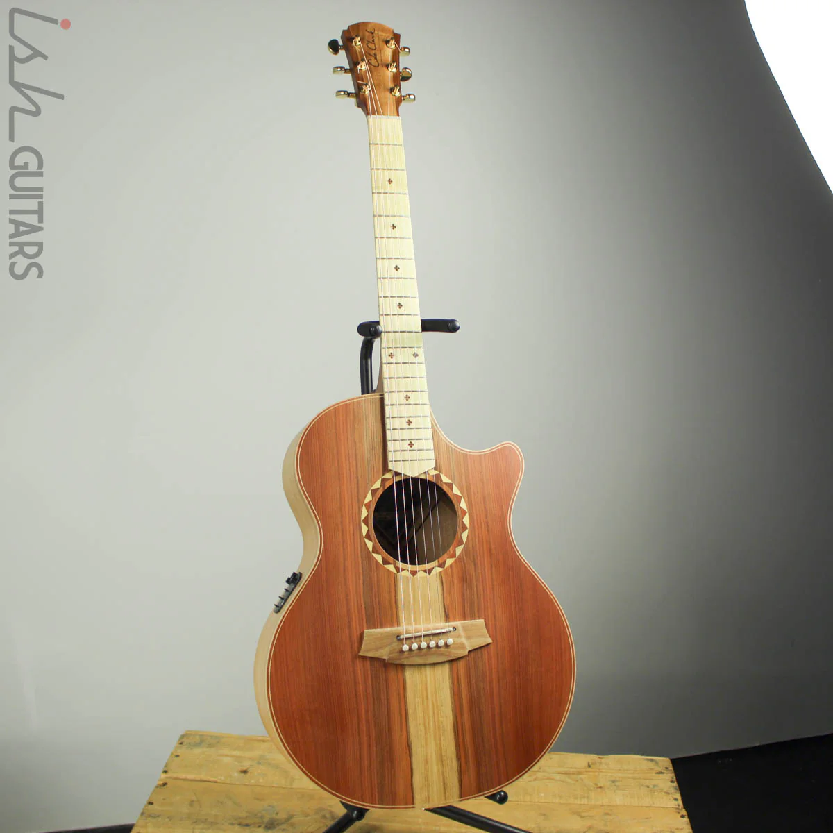 Cole Clark Angel AN2EC-RDBLSB Redwood Blackwood - Image 2