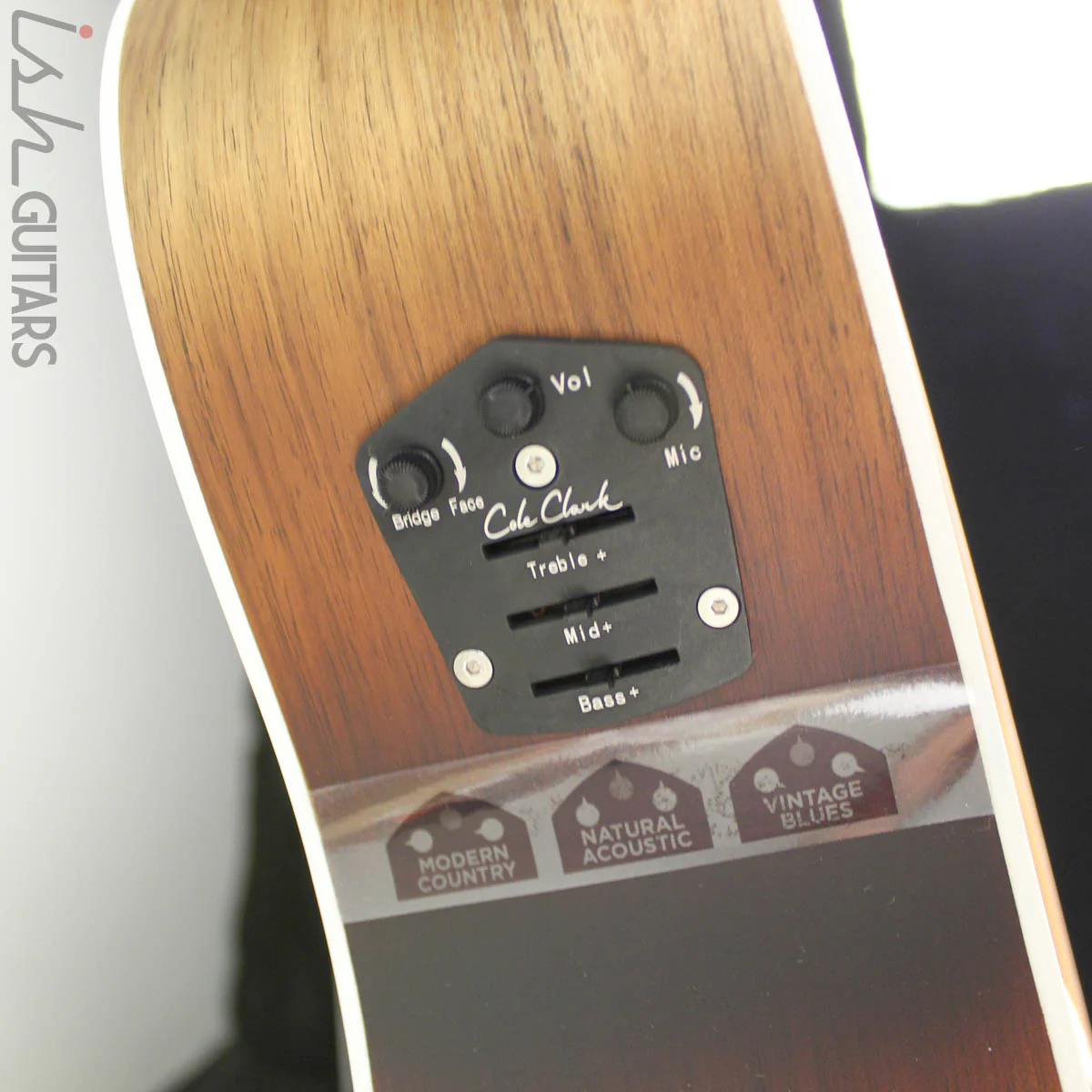 Cole Clark Fat Lady FL2EC-BLBL Sunburst Australian Blackwood - Image 9