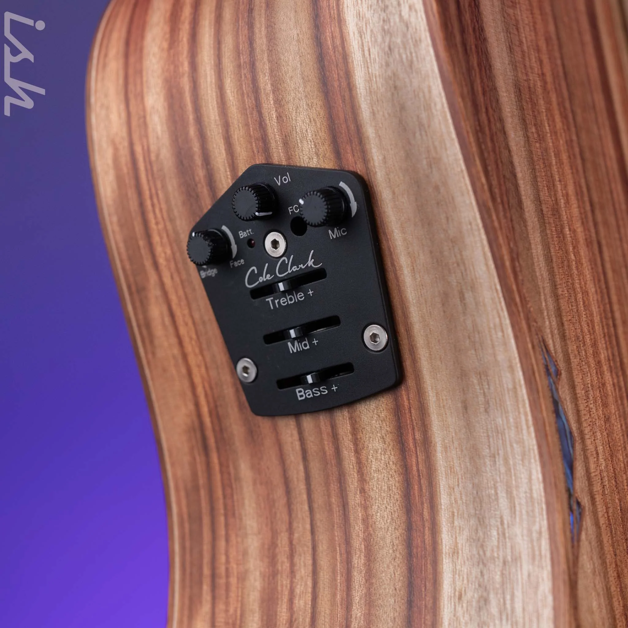 Cole Clark FL3EC-CLCL Acoustic-Electric Guitar Camphor Laurel - Image 9