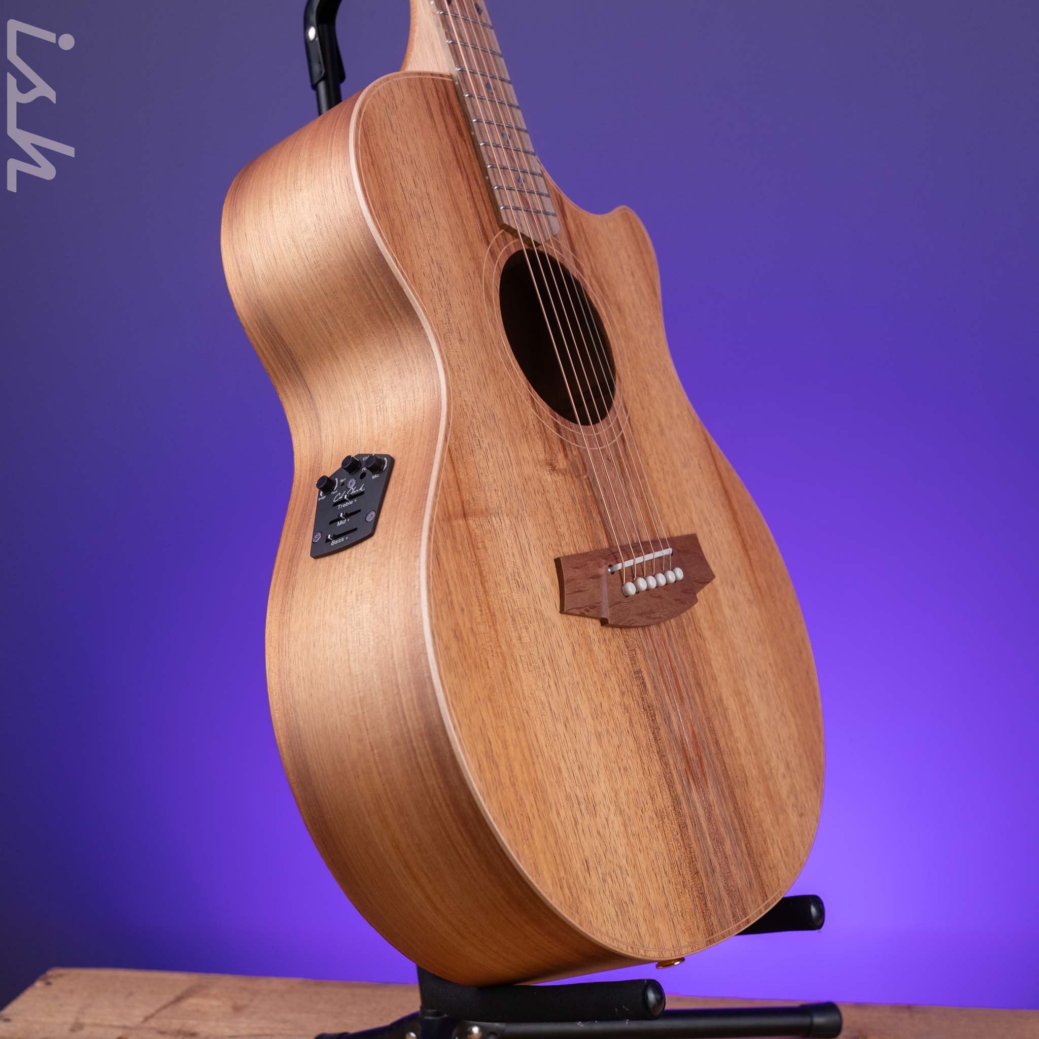 Cole Clark Grand Auditorium Acoustic-Electric Guitar AN2EC Blackwood - Image 3