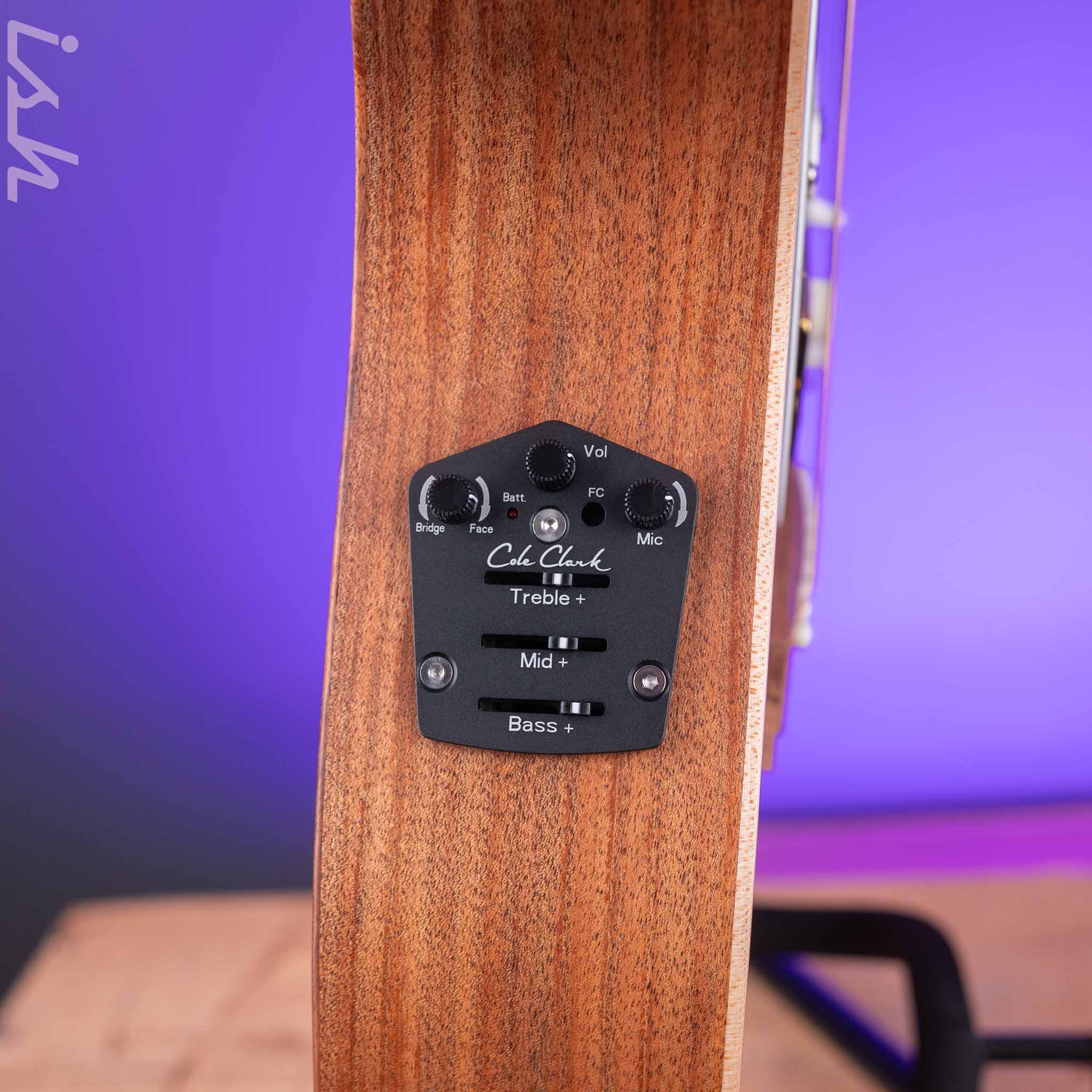 Cole Clark TL2EC-BLBL-HSS Acoustic-Electric Guitar Blackwood - Image 12