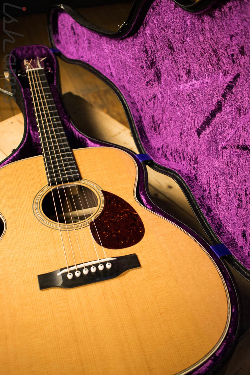 Collins OM2HT Acoustic Guitar - Image 12