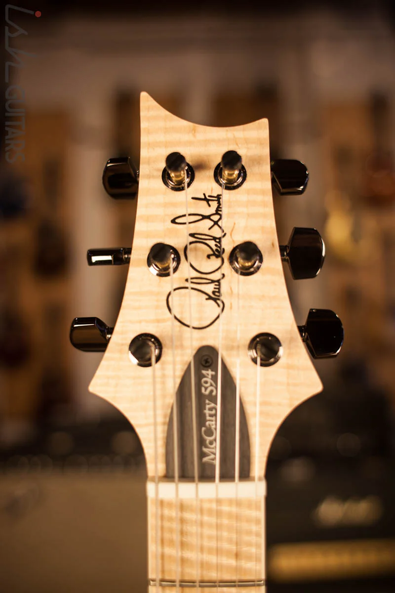 Paul Reed Smith PRS McCarty 594 Semi-Hollow Wood Library ONE PIECE Top Dark Cherry Sunburst Satin Finish - Image 5