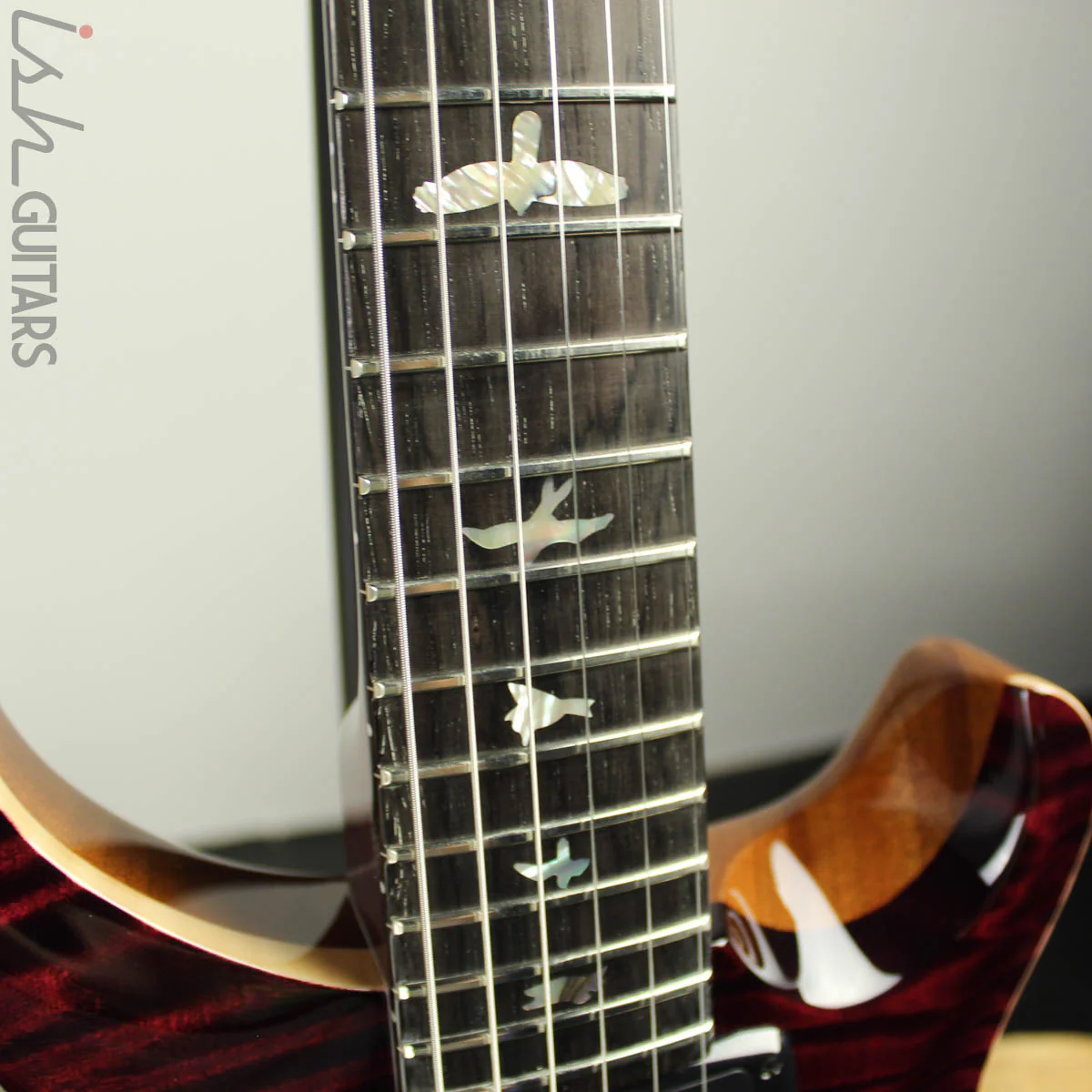 2019 PRS Modern Eagle V Private Stock Limited Raspberry Dragon's Breath - Image 7