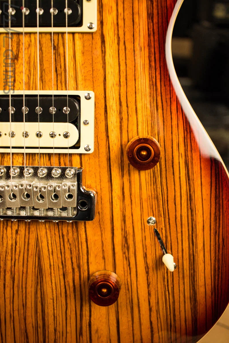2018 Paul Reed Smith PRS SE Custom 24 - Zebrawood - Image 4