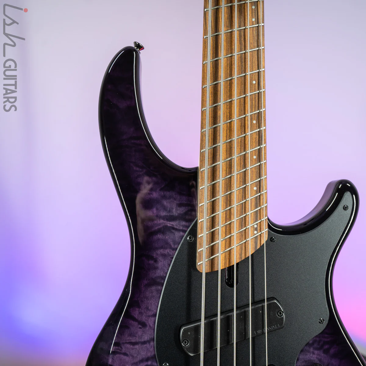 Dingwall 10th Anniversary Combustion 5-String 2 PUP Amethystburst Pau Ferro Fretboard B-Stock - Image 3