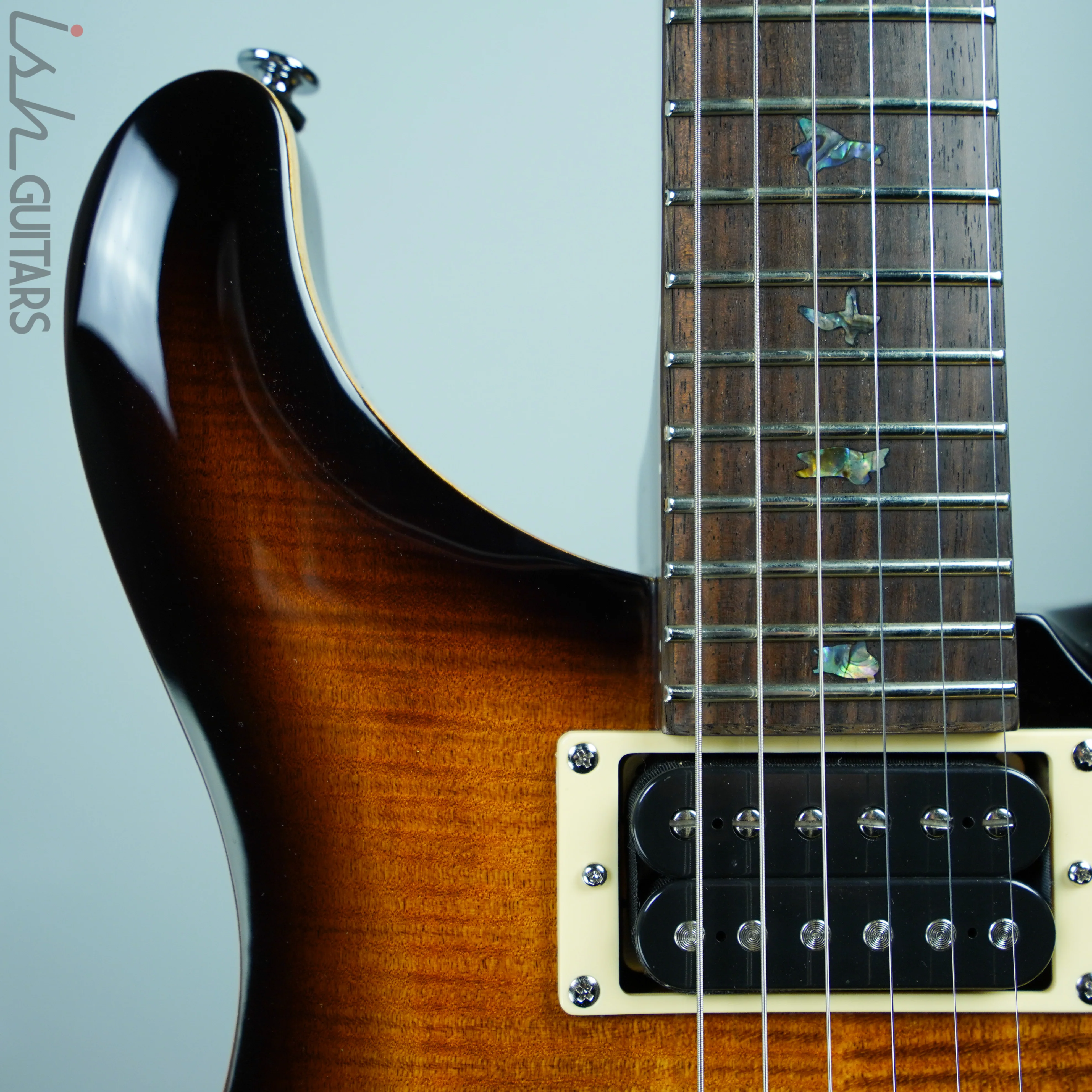 2020 Paul Reed Smith PRS SE 35th Anniversary Custom 24 Black Gold Burst - Image 3