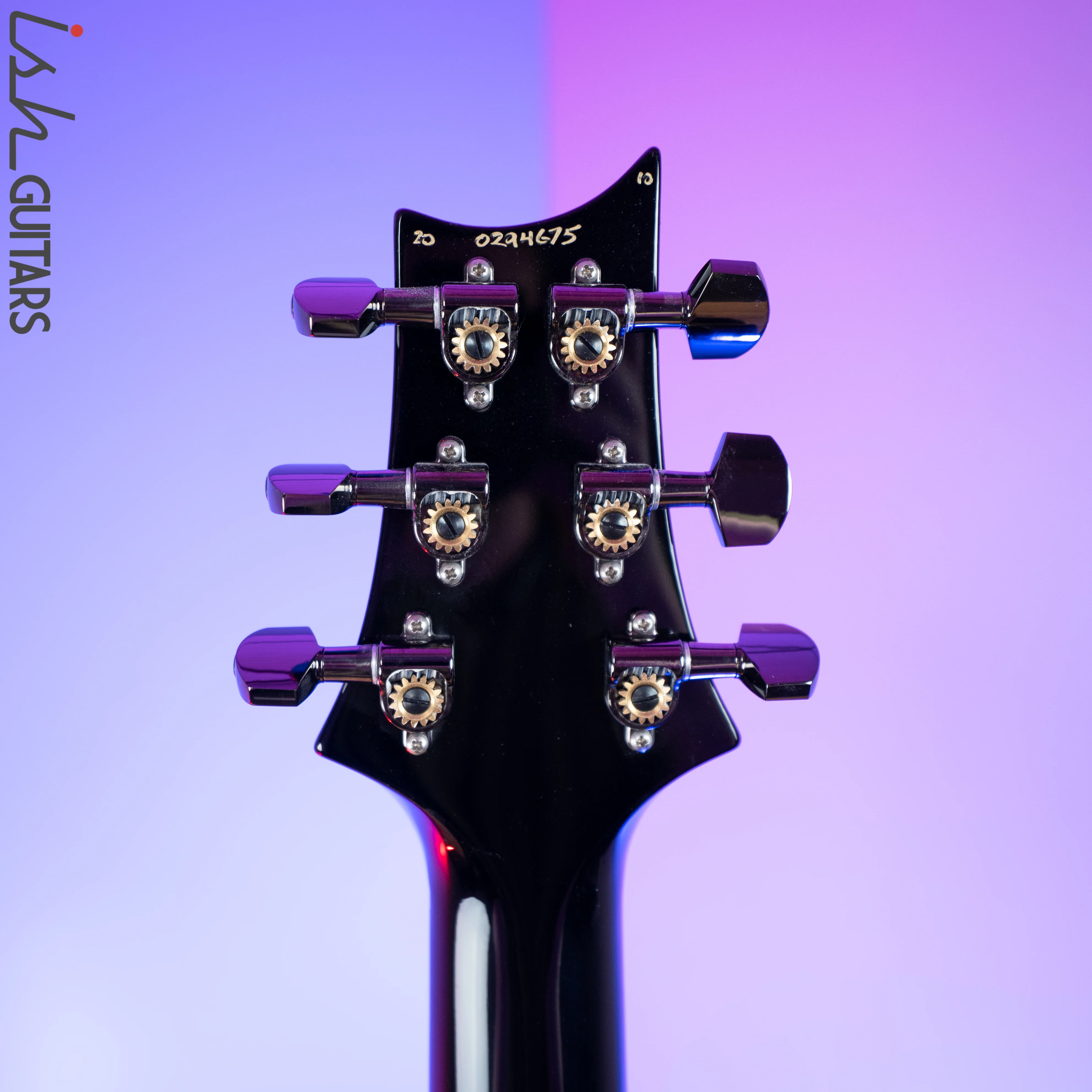 2020 Paul Reed Smith PRS Wood Library Custom 24 Purple Mist Brazilian - Image 9