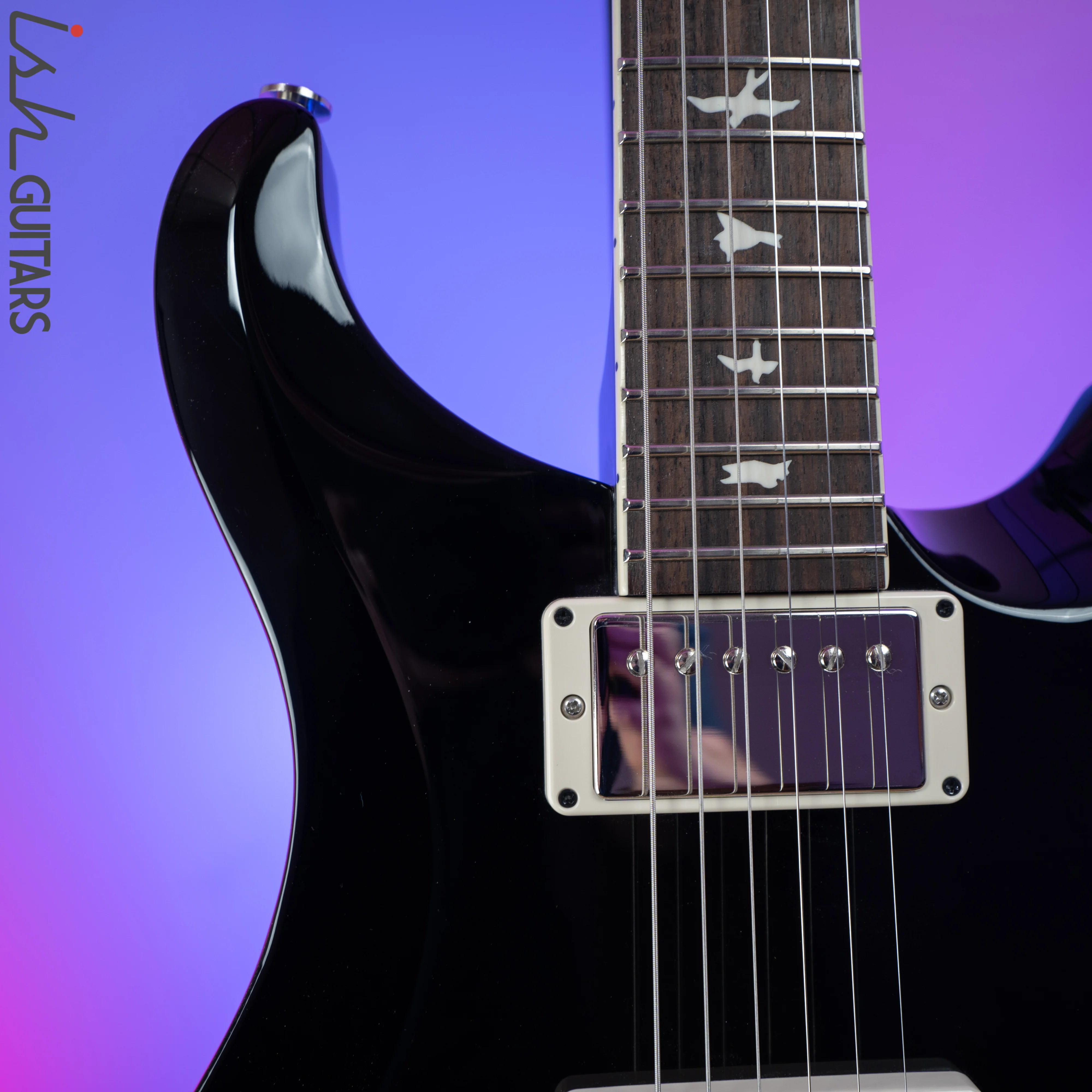 2020 PRS Paul Reed Smith S2 McCarty 594 Thinline Black - Image 3