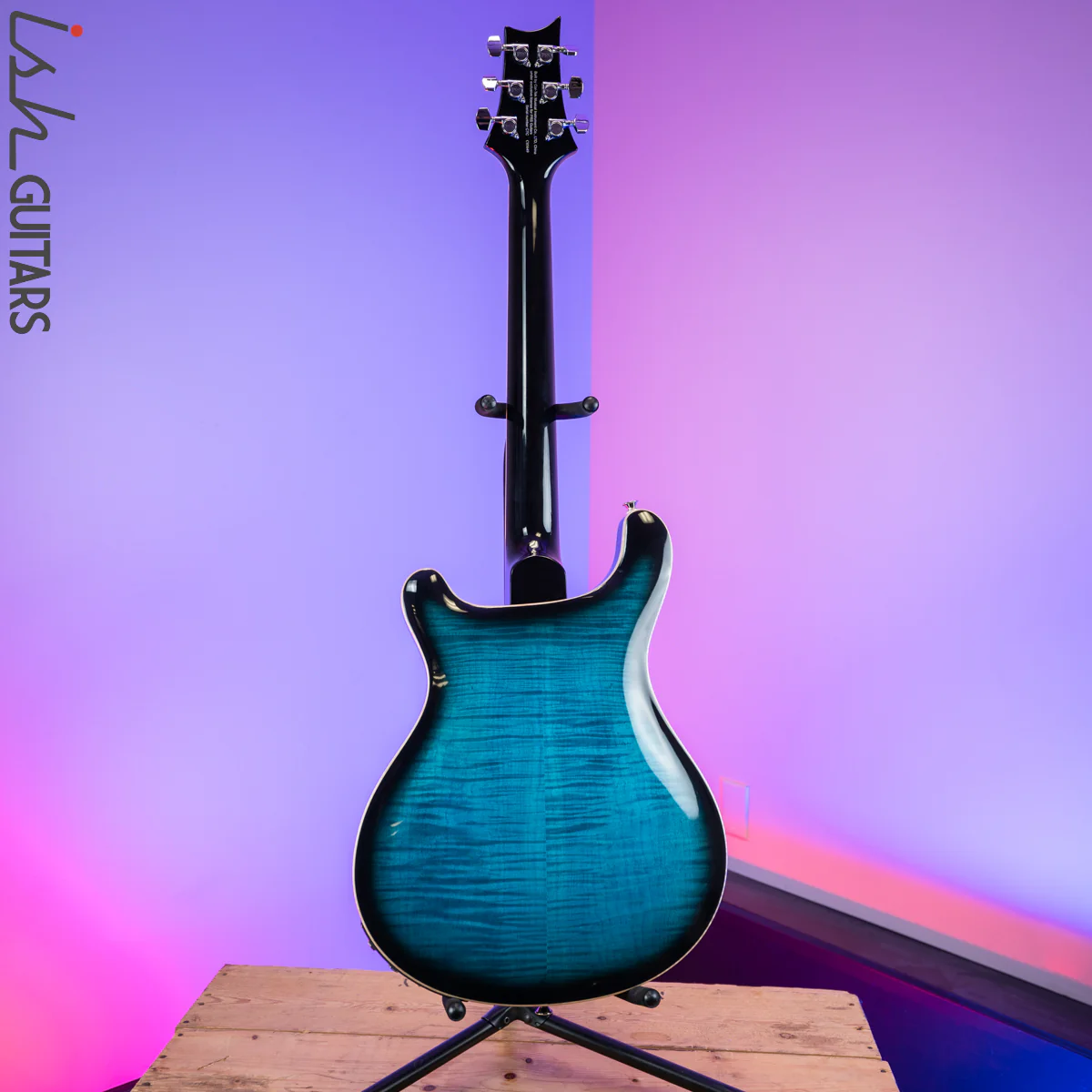 2020 PRS SE Hollowbody II Piezo Peacock Blue - Image 7