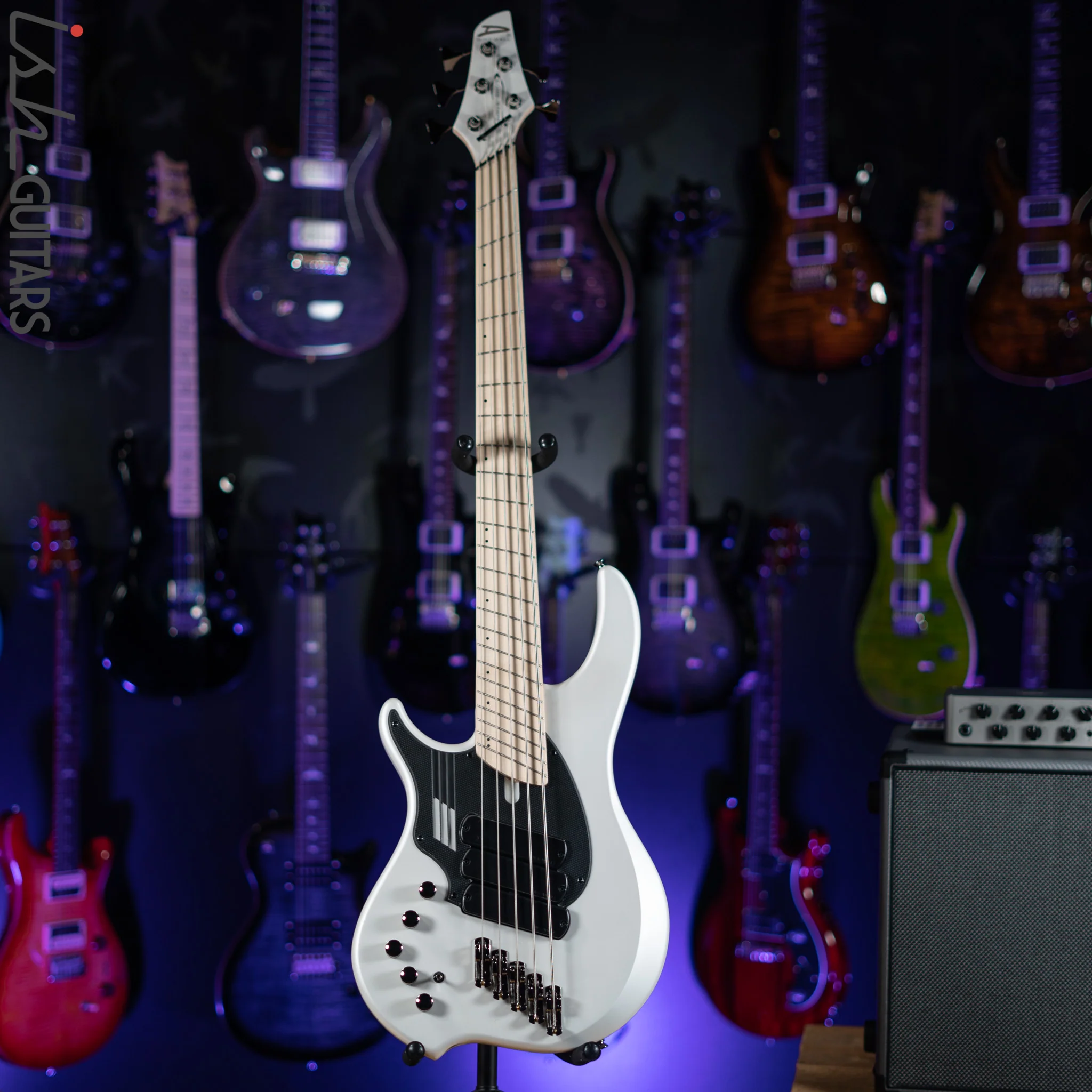 Dingwall NG-3 5-String Bass Left Handed Ducati White - Image 2
