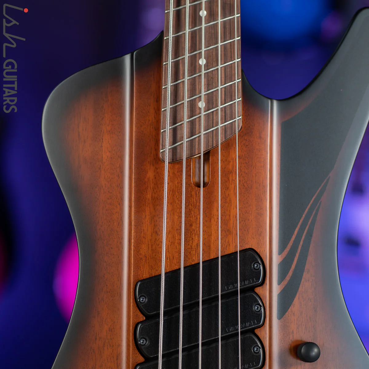Dingwall D-Roc Standard 5-String Matte Vintage Burst - Image 3
