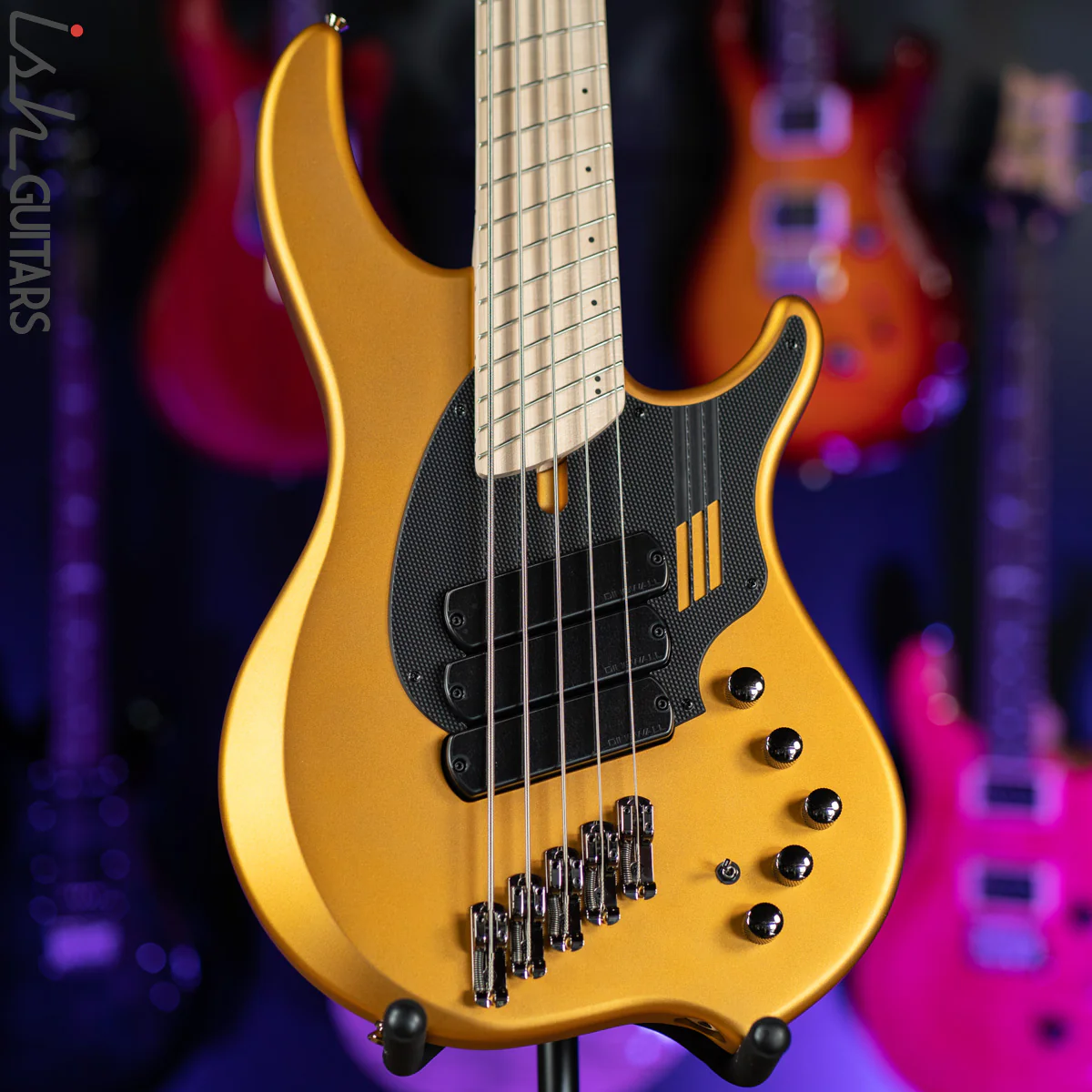 Dingwall NG-3 5-String Bass Matte Gold Metallic