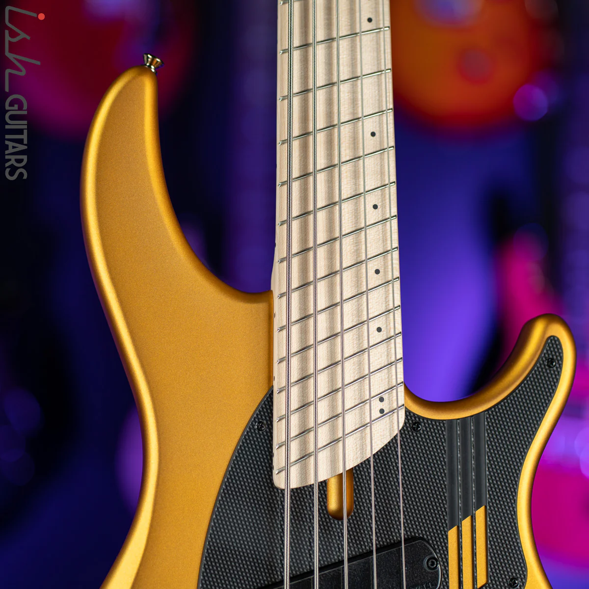 Dingwall NG-3 5-String Bass Matte Gold Metallic - Image 3