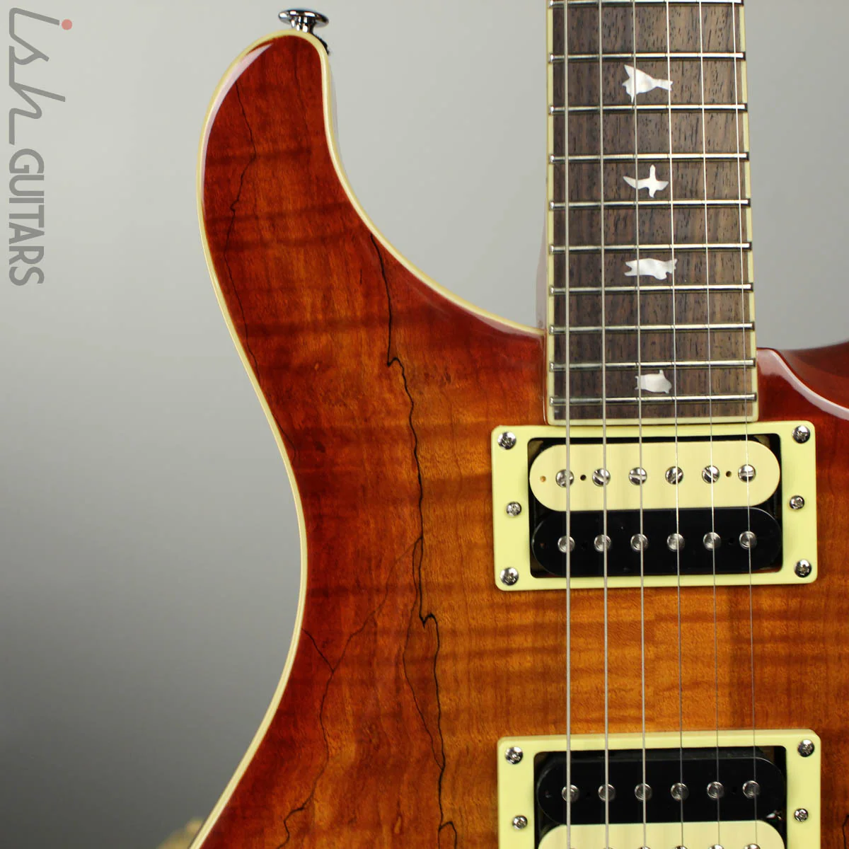 2018 Paul Reed Smith PRS SE Custom 24 Spalted Maple Exotic Top - Image 3