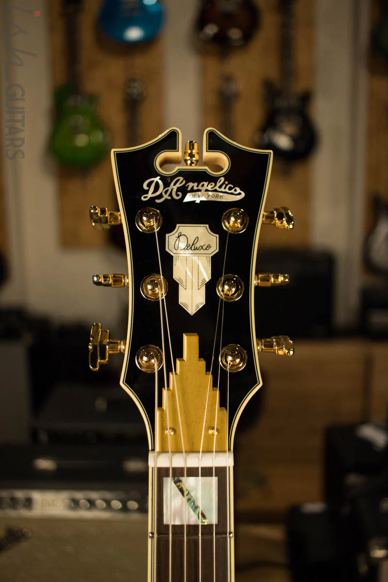 D'Angelico Deluxe Ludlow Swamp Ash Electric Natural Finish - Image 5