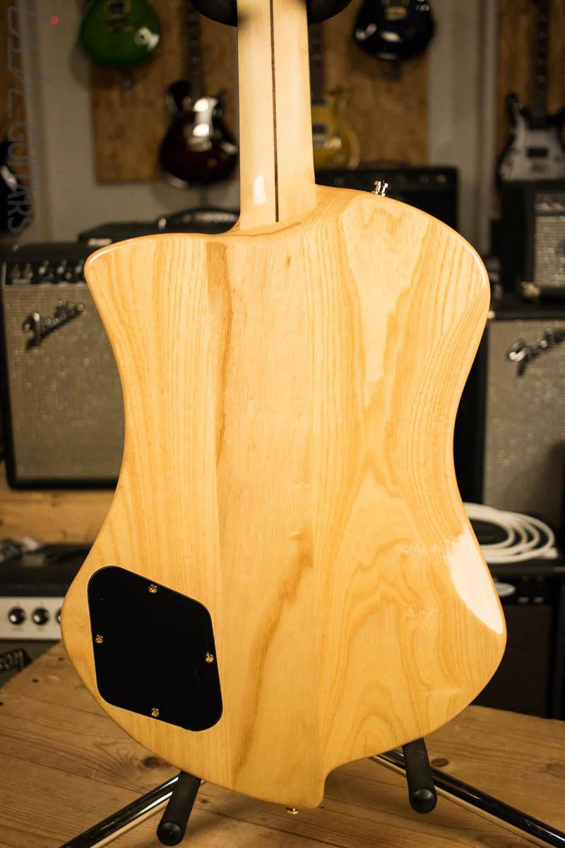 D'Angelico Deluxe Ludlow Swamp Ash Electric Natural Finish - Image 7