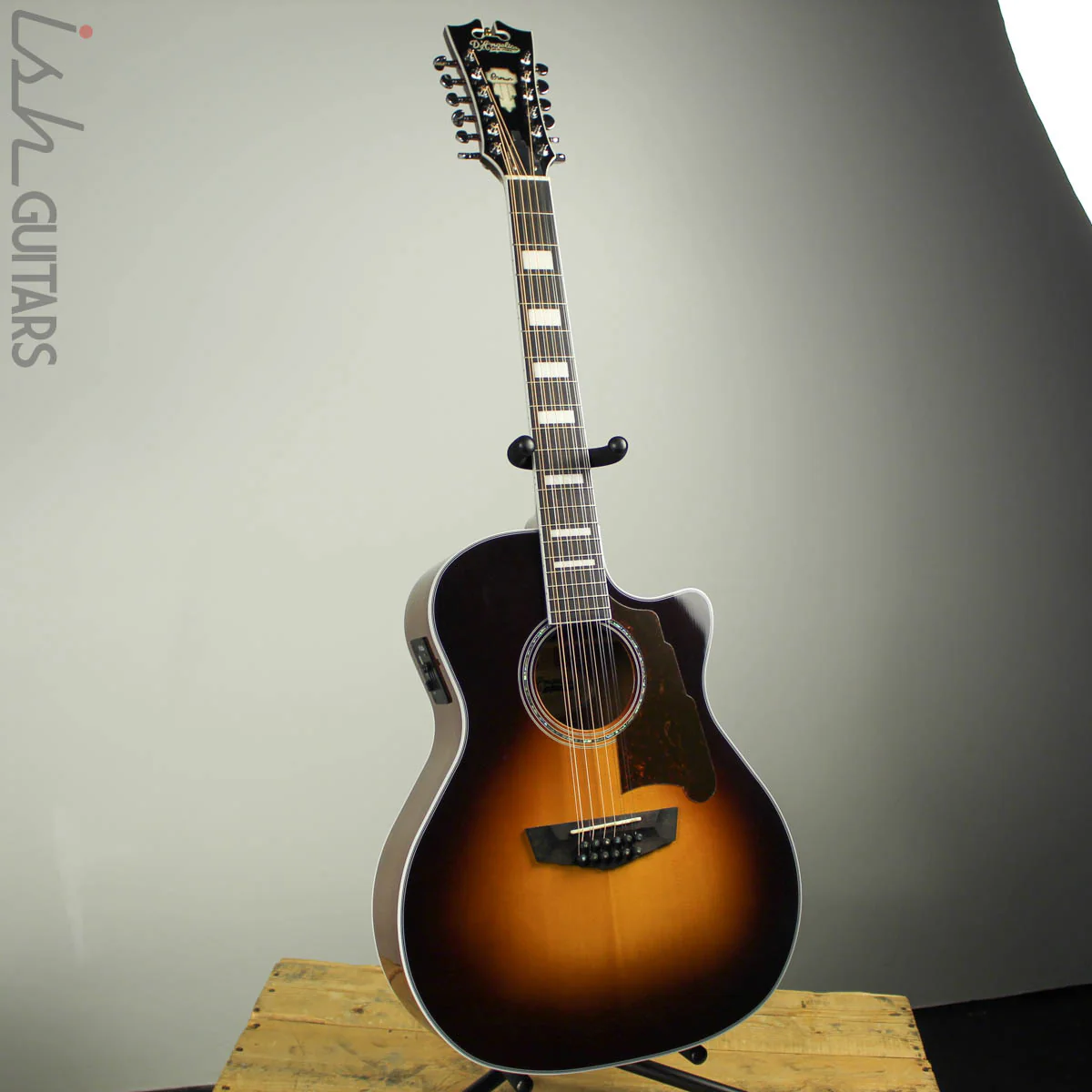 D'angelico Premier Fulton 12-String Acoustic Electric Guitar - Image 2
