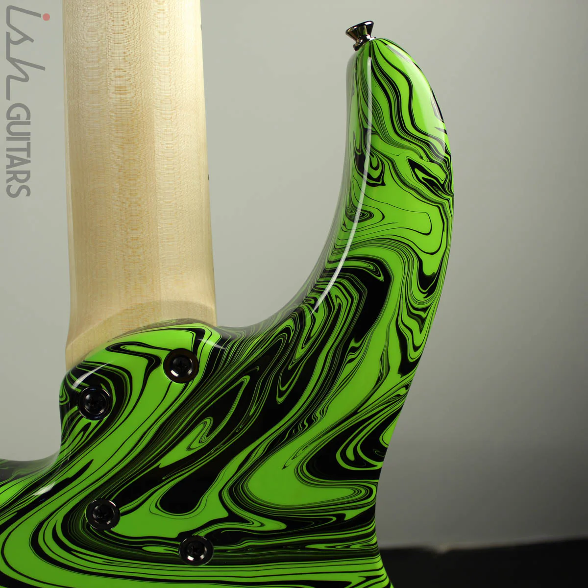 Dingwall NG2 5-String Ferrari Green Swirl Maple Fretboard B-Stock - Image 9