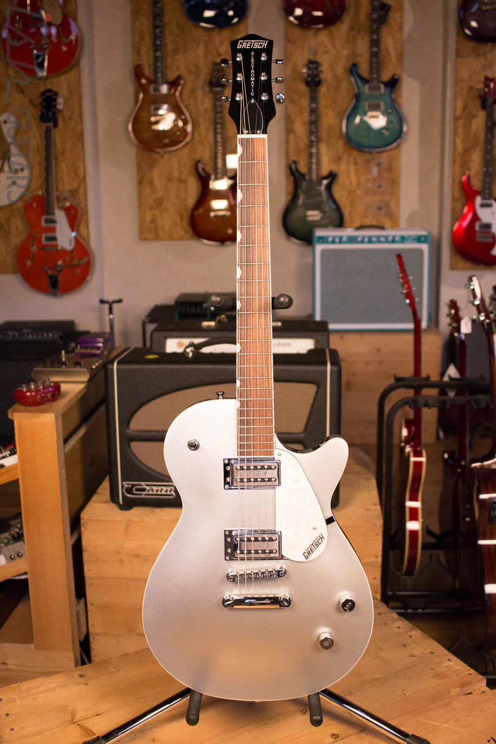 Gretsch G5426 Electromatic Jet Club Electric Guitar Silver Rosewood Fingerboard - Image 2