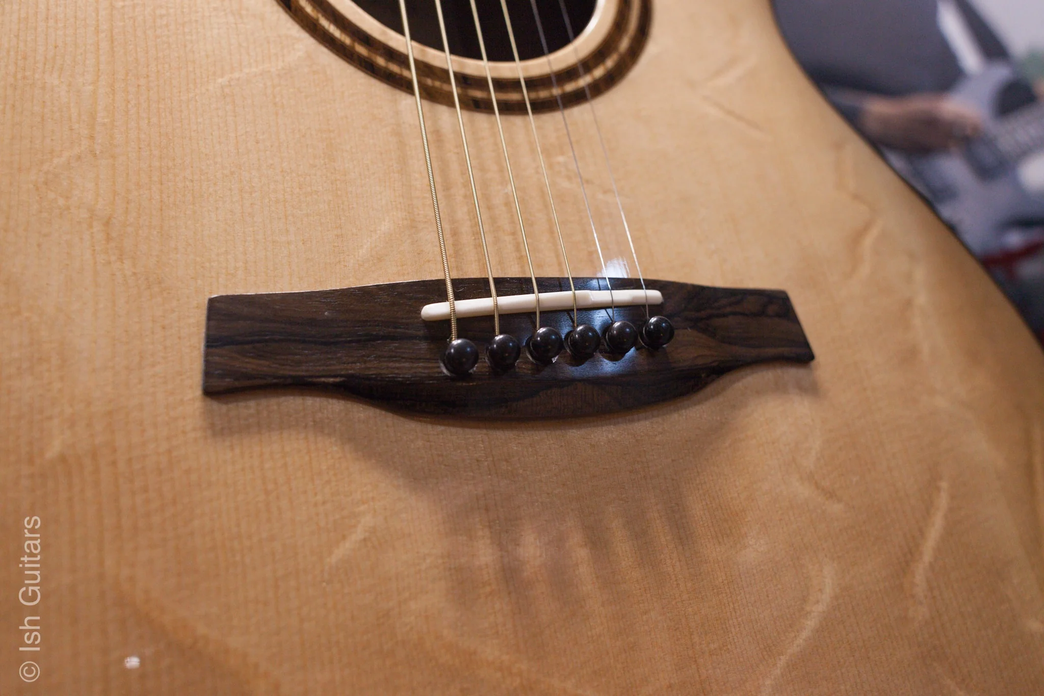 NAMM Paul Reed Smith PRS Private Stock Angelus Acoustic Electric Guitar - Image 3