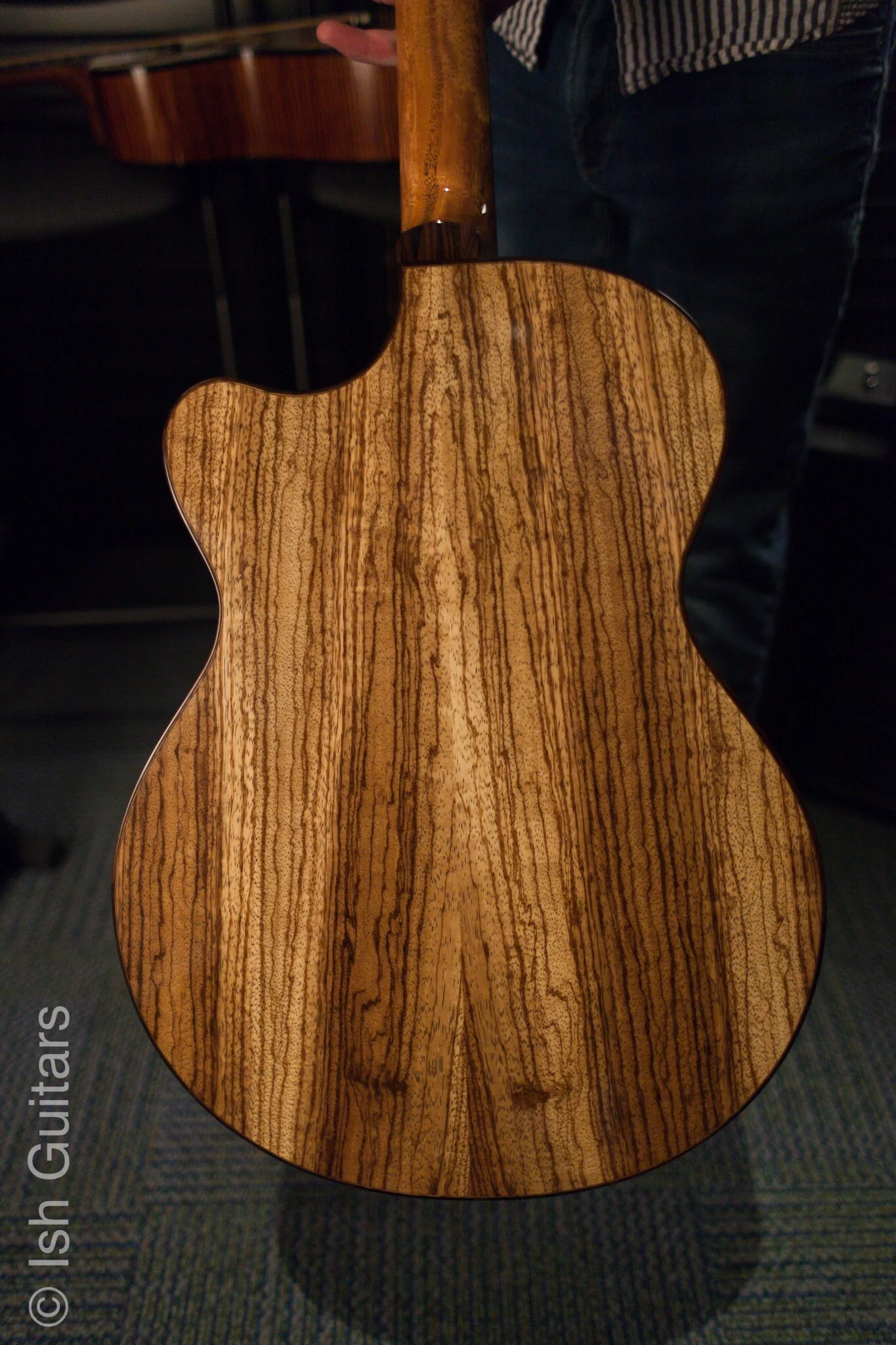 NAMM Paul Reed Smith PRS Private Stock Angelus Acoustic Electric Guitar - Image 8
