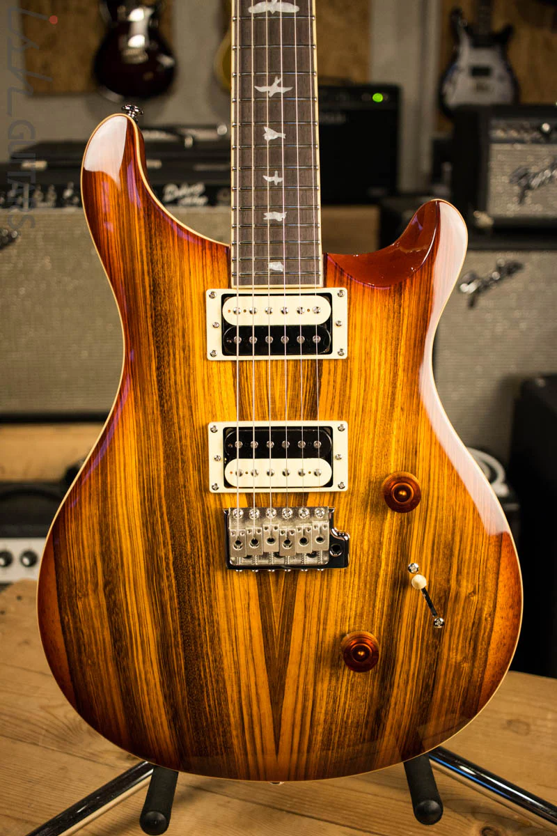 2018 Paul Reed Smith PRS SE Custom 24 - Zebrawood