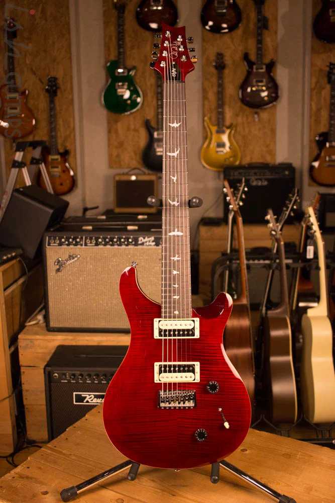 2018 Paul Reed Smith PRS SE Seven - Black Cherry Finish - Image 2