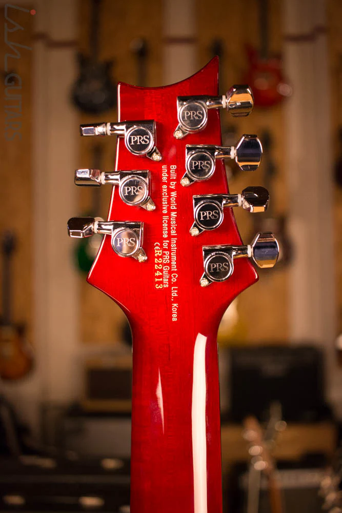 2018 Paul Reed Smith PRS SE Seven - Black Cherry Finish - Image 9