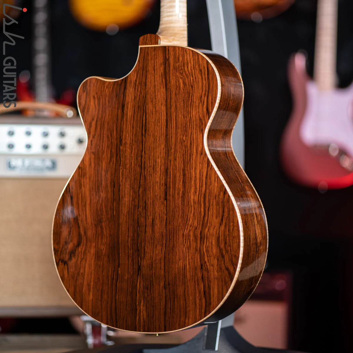 PRS Private Stock Angelus Acoustic Guitar Bear Claw Spruce Custom Inlay - Image 11