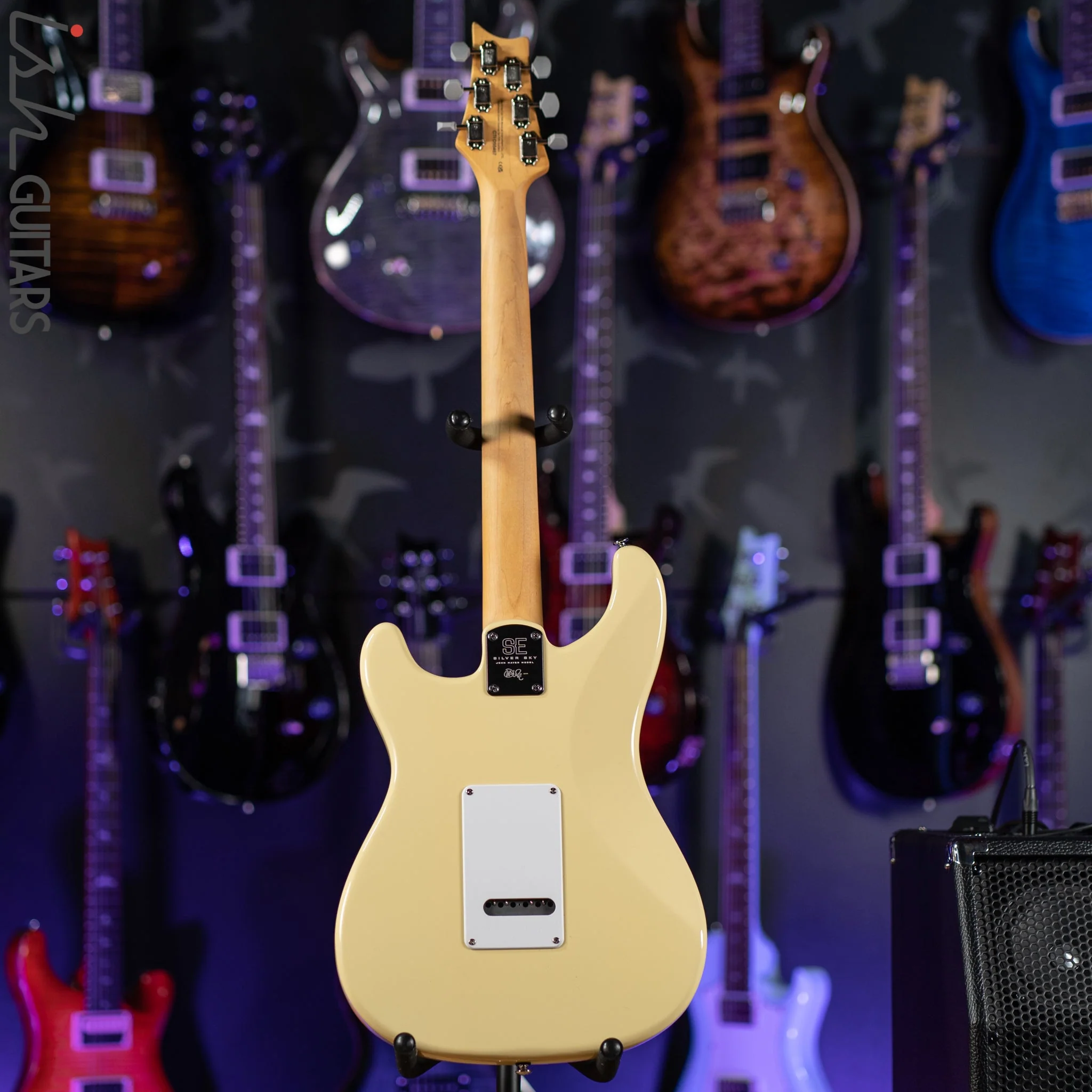 PRS SE Silver Sky Moon White Demo - Image 6