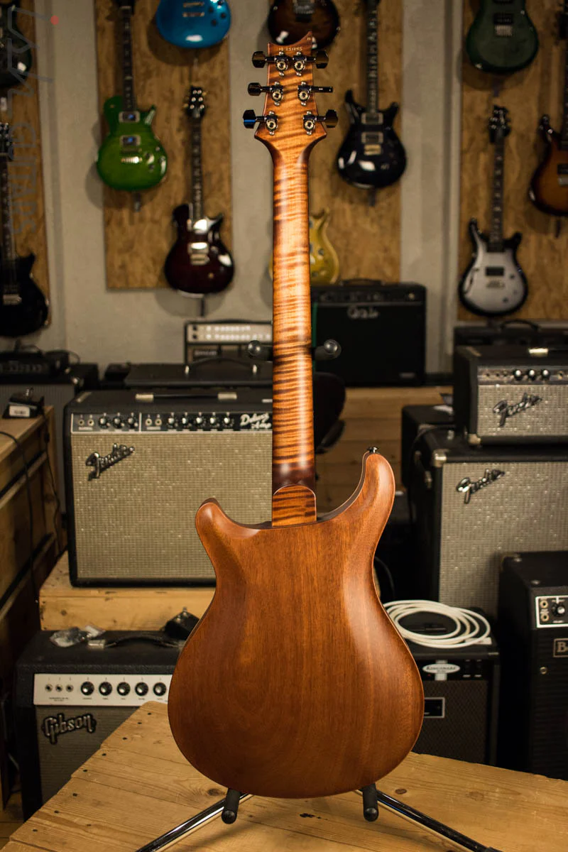 Paul Reed Smith Wood Library Hollowbody 1 Ebony Fretboard Copperhead Burst - Image 8