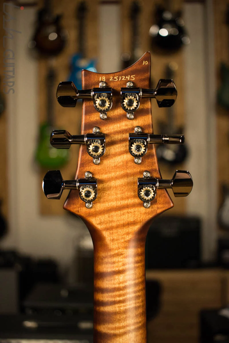 Paul Reed Smith Wood Library Hollowbody 1 Ebony Fretboard Copperhead Burst - Image 9