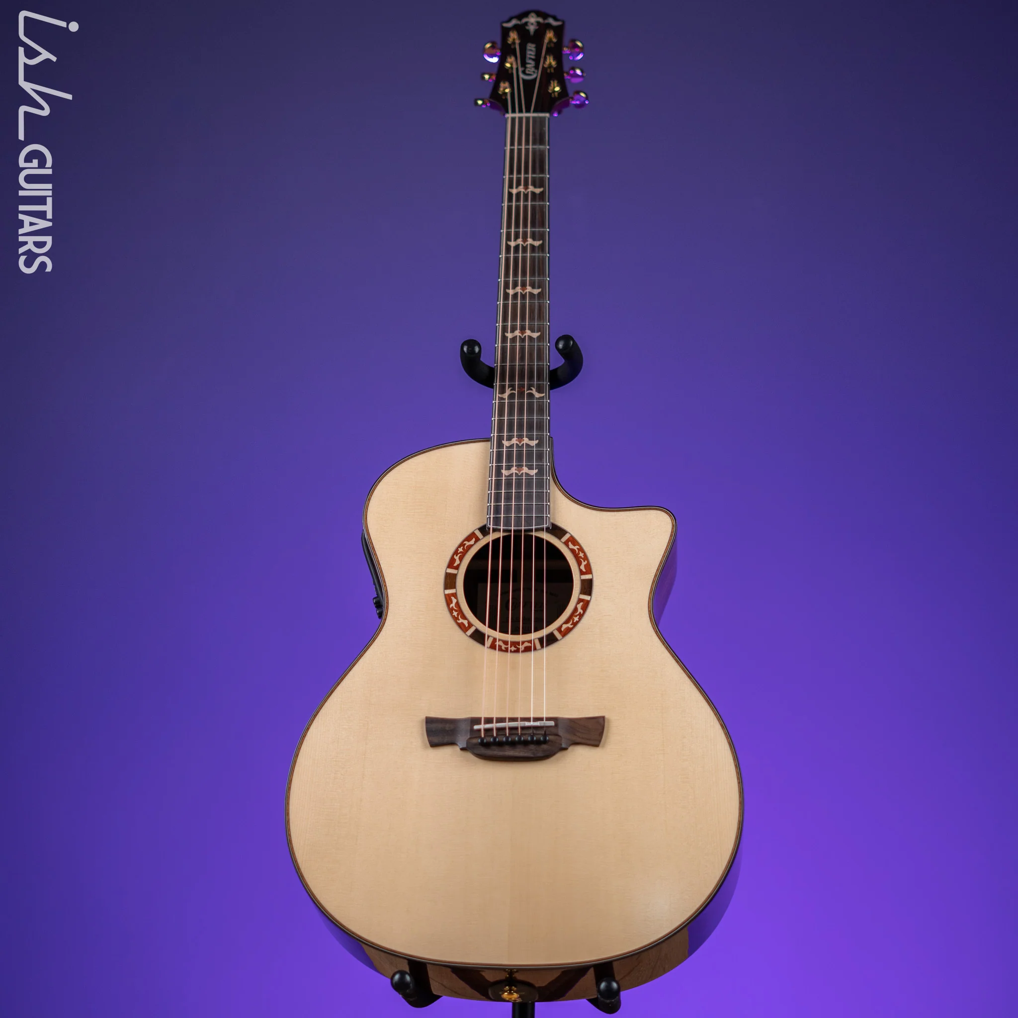 Crafter STG G-20CE Grand Auditorium Acoustic-Electric Natural - Image 2