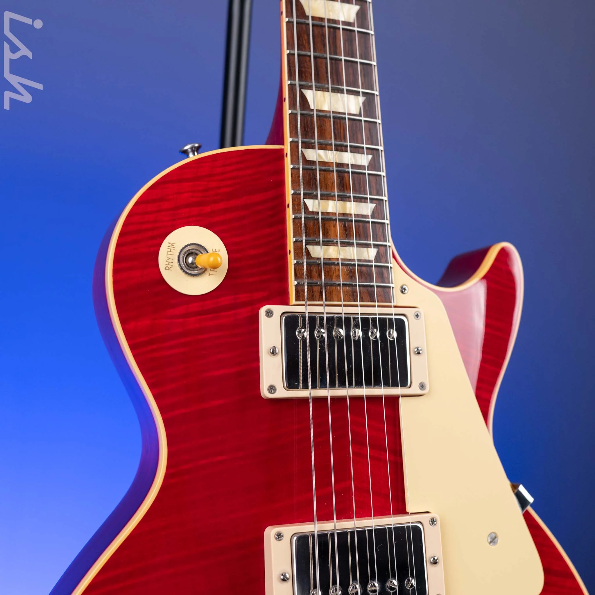 2019 Gibson Custom Shop 1960 Reissue Sweet Cherry Les Paul - Image 3